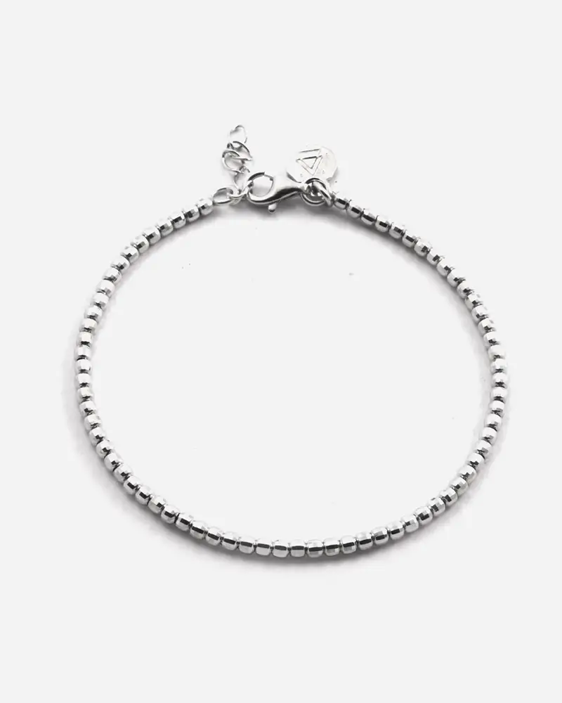 Nove25 Bracciale In Argento Disco 300 Lucido