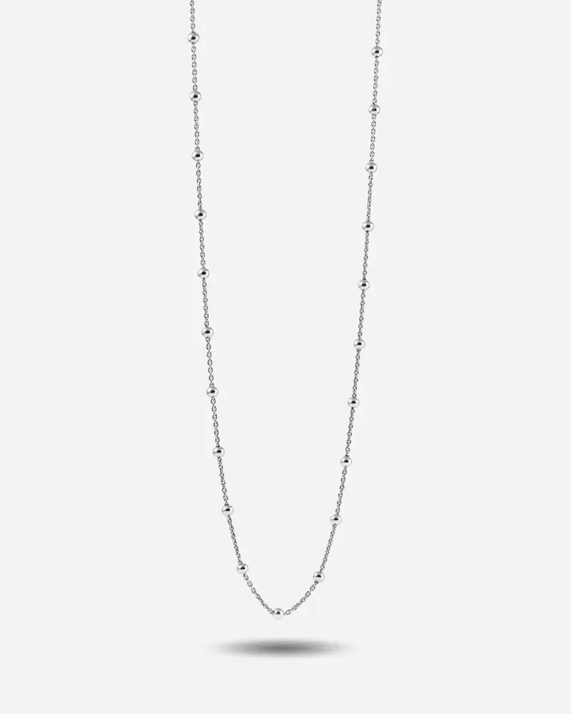 Nove25 Collana Rosario 300 In Argento Lucido