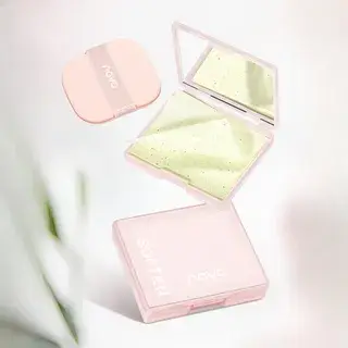 NOVO Clear Clarity Blotting Paper / Refill 100 sheets - With Case