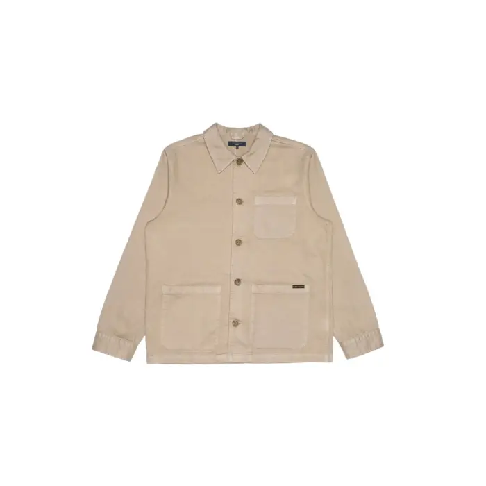Nudie Jeans Giacca Barney Worker Marron