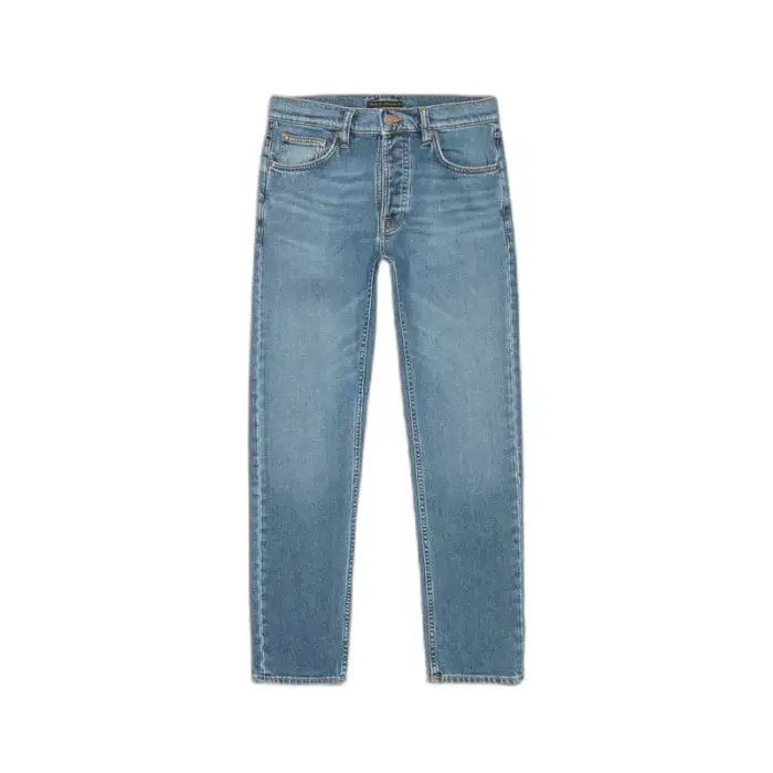 Nudie Jeans Jeans Slim Solid Ollie Bleu