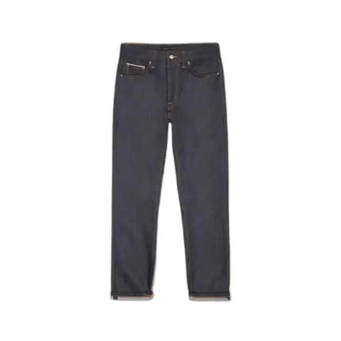 Nudie Jeans Jeans Slim Solid Ollie Dry Japan Selvage