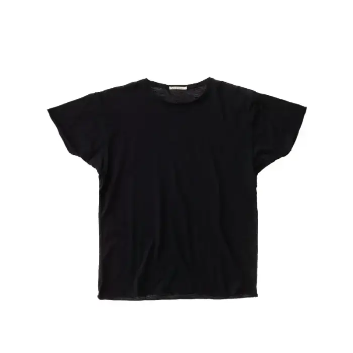 Nudie Jeans Maglietta Roger Slub Noir