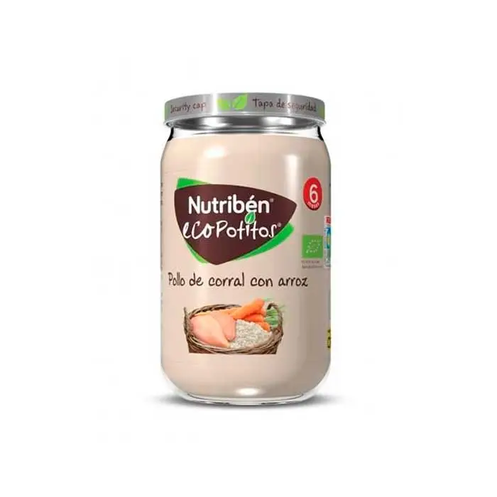 Nutriben Nutribén Ecopotito Pollo allevato all'aperto con riso 235g