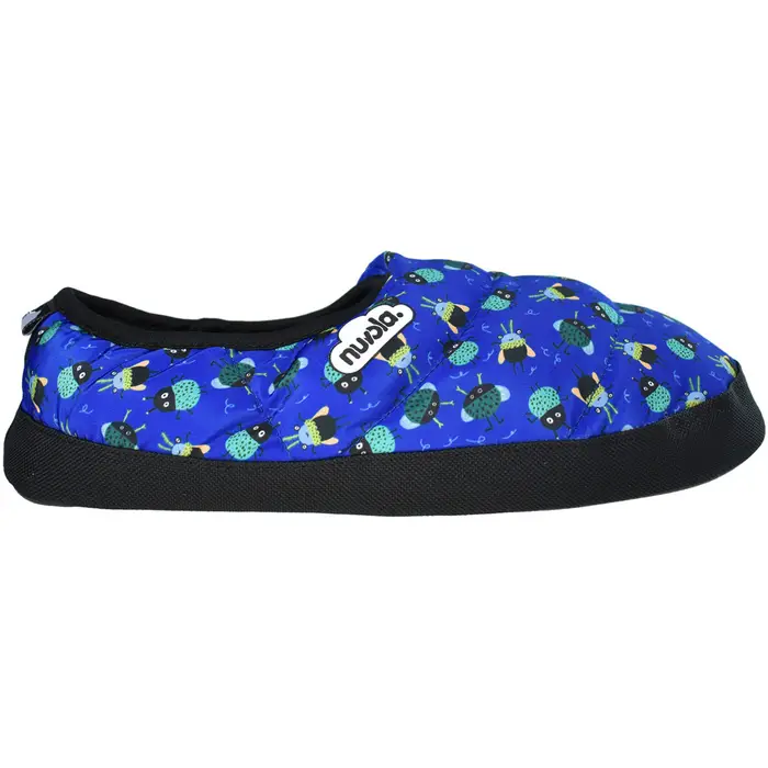 Nuvola Pantofole Printed 21 Bugs Blu
