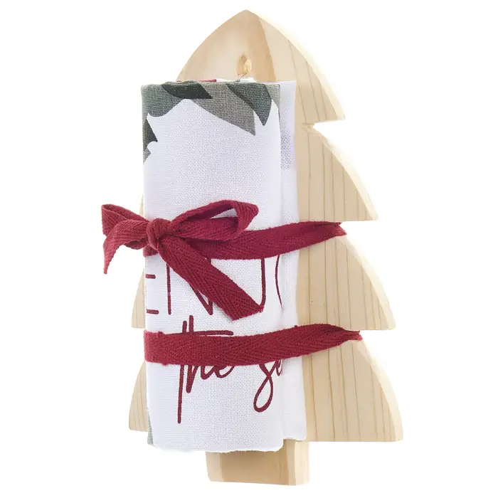 Nuvole Di Stoffa Albero decoro con strofinaccio bla251901a unica