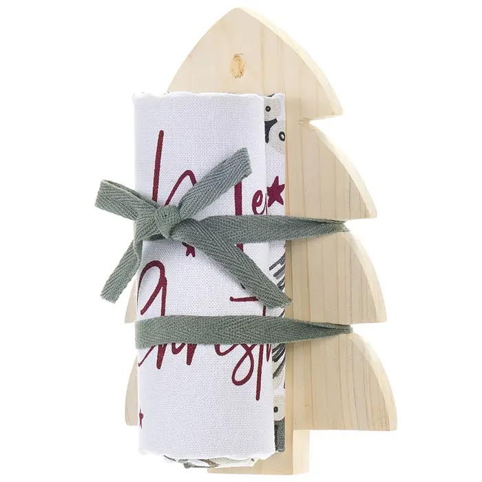 Nuvole Di Stoffa Albero decoro con strofinaccio bla251901d unica