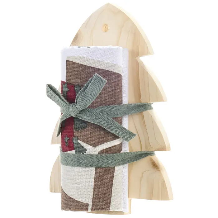 Nuvole Di Stoffa Albero decoro con strofinaccio bla251901f unica