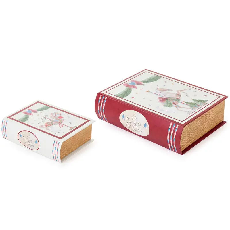 Nuvole Di Stoffa Set due scatole libro dot251603 unica