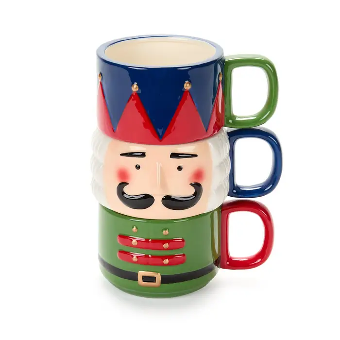 Nuvole Di Stoffa Set tre tazzine schiaccianoci dha231016a unica