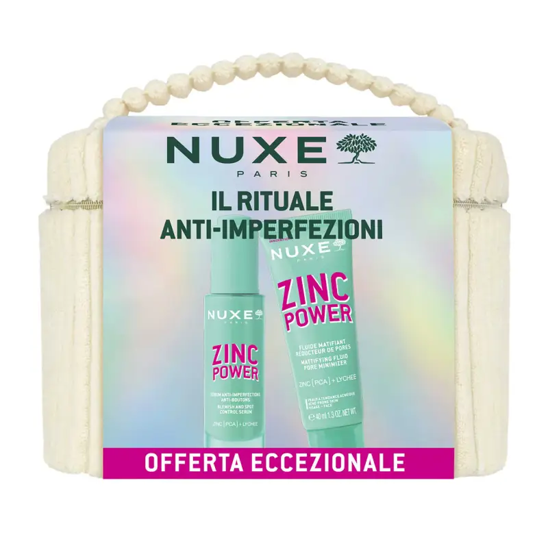 NUXE Zinc Power Rituale Anti-Imperfezioni - Cofanetto Antimperfezioni