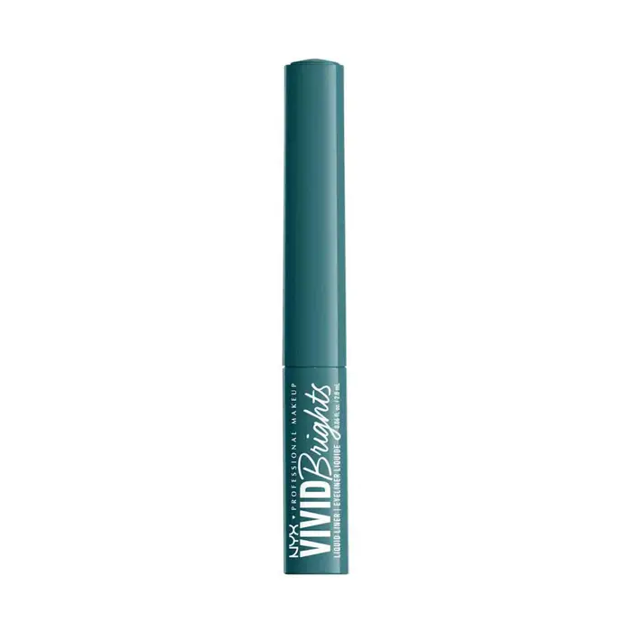 Nyx Professional Make Up Eyeliners Matte Liquid Eyeliner Vivid Brights - 01 Cyan Simp Marine