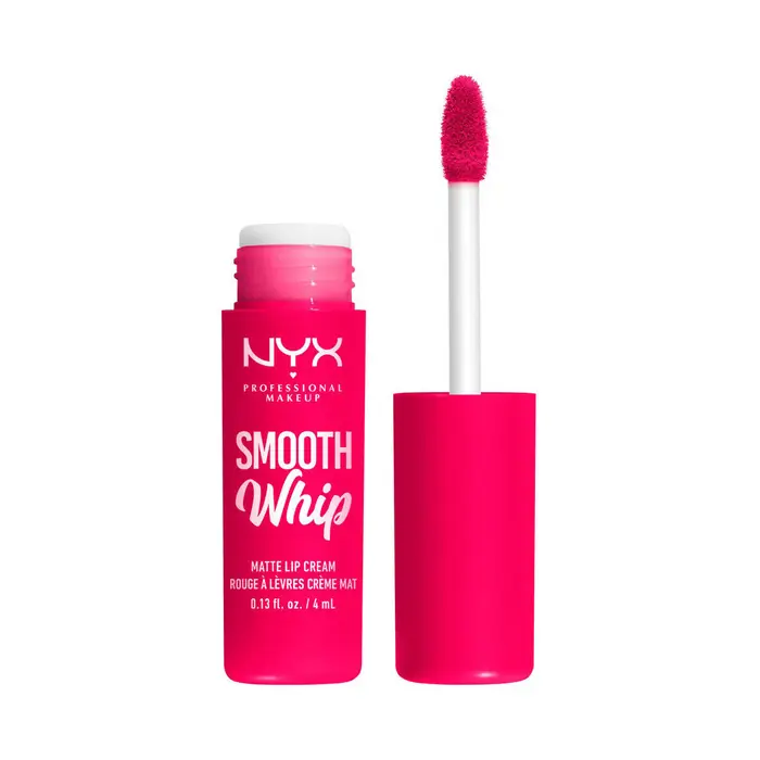 Nyx Professional Make Up Gloss Matte Cream Lipstick Smooth Whip - 10 Pillow Fight Rosa