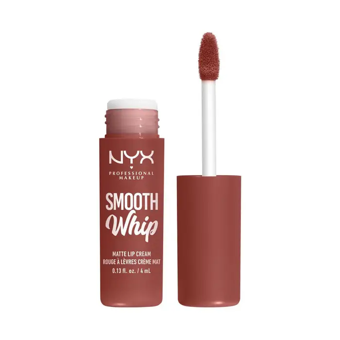 Nyx Professional Make Up Rossetti Matte Cream Lipstick Smooth Whip - 03 Latte Foam Marrone