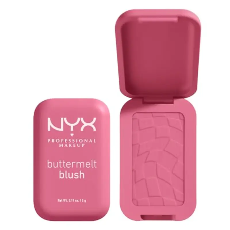 NYX PROFESSIONAL MAKEUP Blush in Polvere, Per un Look Fresco e Colorato, Arricchito con Burro di Mango, Mandorle e Karitè, Sfumabile