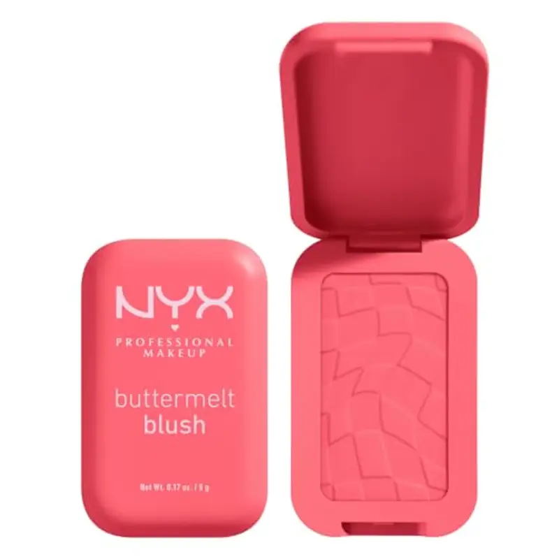 NYX PROFESSIONAL MAKEUP Blush in Polvere, Per un Look Fresco e Colorato, Arricchito con Burro di Mango, Mandorle e Karitè, Sfumabile