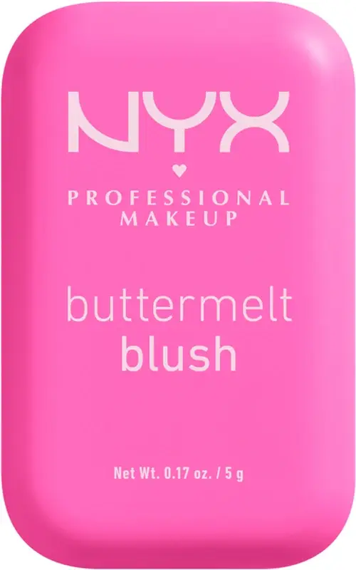 Nyx Professional Makeup Buttermelt Blush in polvere colore 01 My Butta Half 5 g