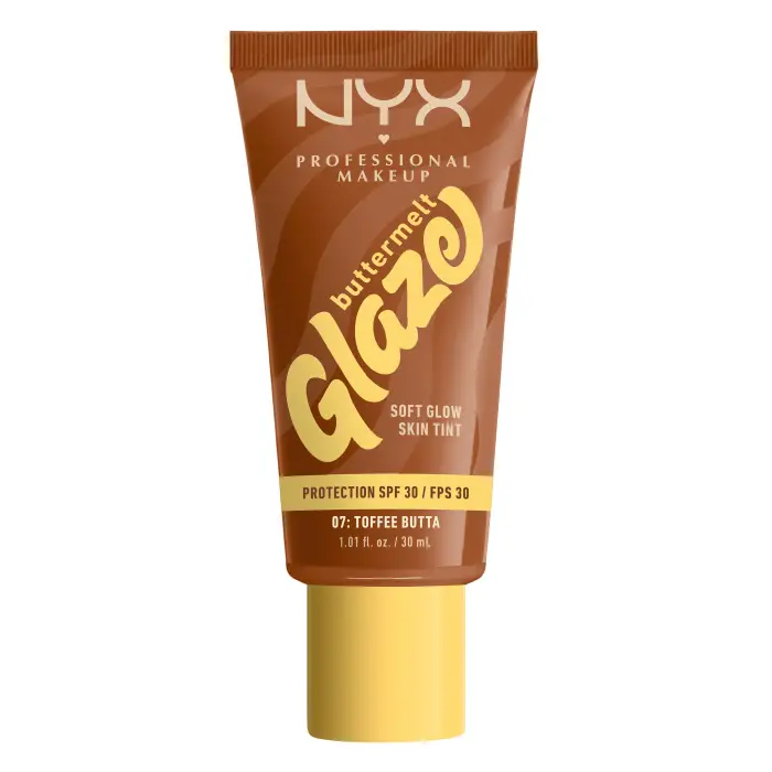 NYX Professional Makeup Buttermelt Glaze 07 TOFFEE BUTTA 30ml - Fondotinta crema