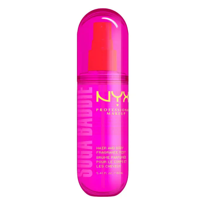NYX Professional Makeup Corpo Hair & Body Fragrance Mist Suga Baddie - Panna e Vaniglia 160ml - Acqua Profumata