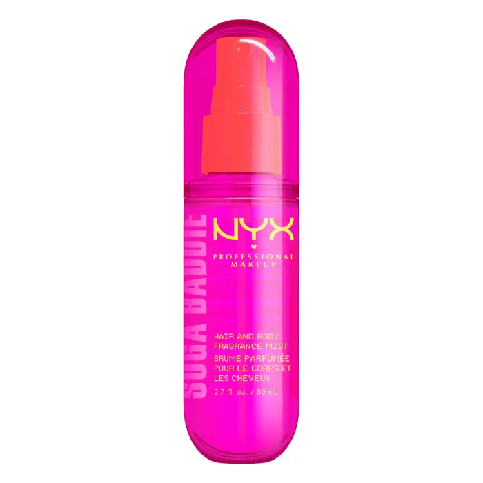 NYX Professional Makeup Corpo Hair & Body Fragrance Mist Suga Baddie - Panna e Vaniglia 80ml - Acqua Profumata