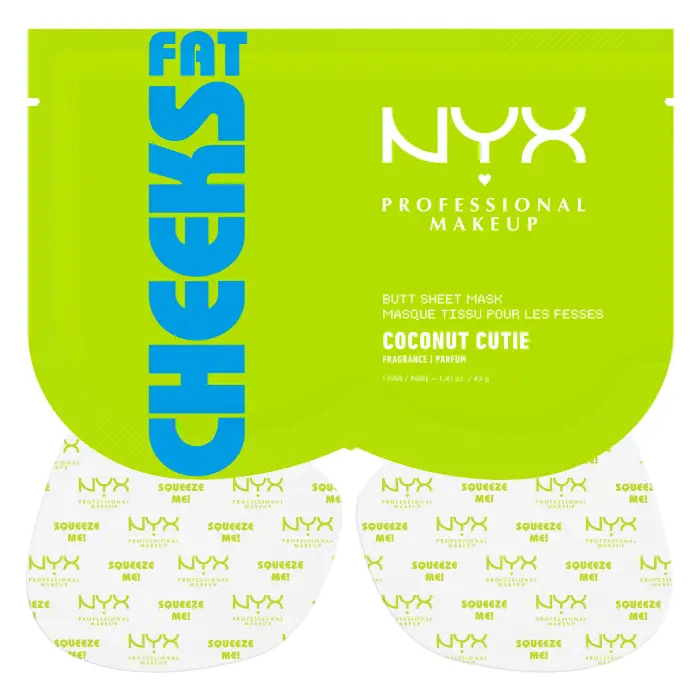 NYX Professional Makeup Fat Cheeks Butt Mask Coconut Cutie 40ml - Guaine e Patch