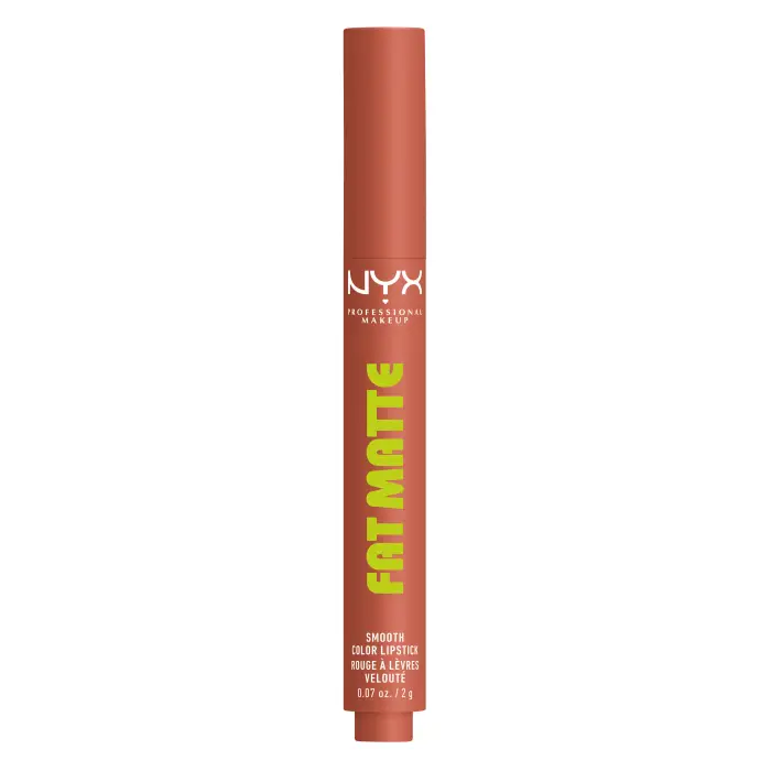 NYX Professional Makeup Fat Matte Smooth Color Lipstick 01 Cozy Whipped 2g - Rossetto mat