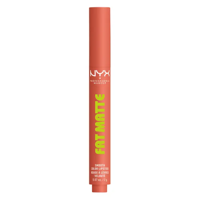NYX Professional Makeup Fat Matte Smooth Color Lipstick 02 Cashmere Cutie 2g - Rossetto mat