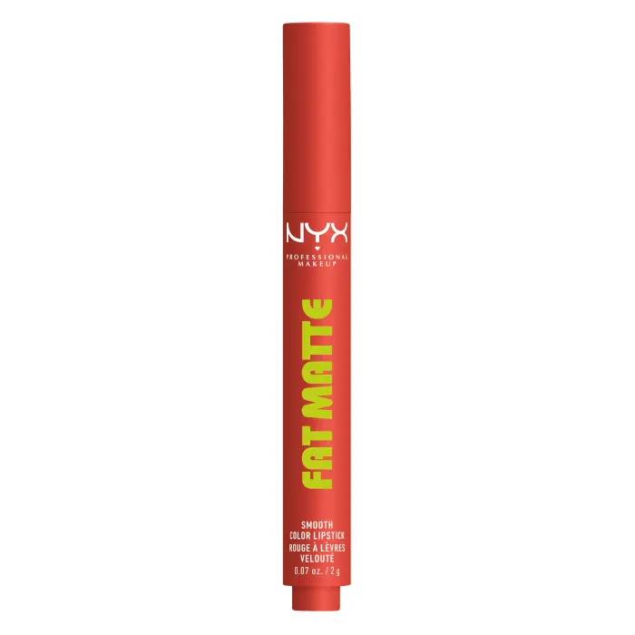 NYX Professional Makeup Fat Matte Smooth Color Lipstick 03 Coral Cuddlin 2g - Rossetto mat