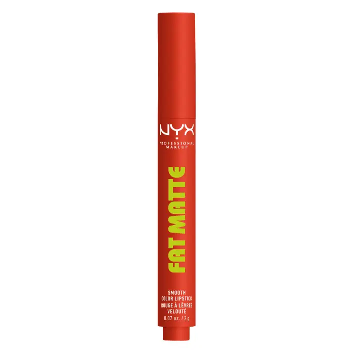 NYX Professional Makeup Fat Matte Smooth Color Lipstick 05 Comfy Caramel 2g - Rossetto mat