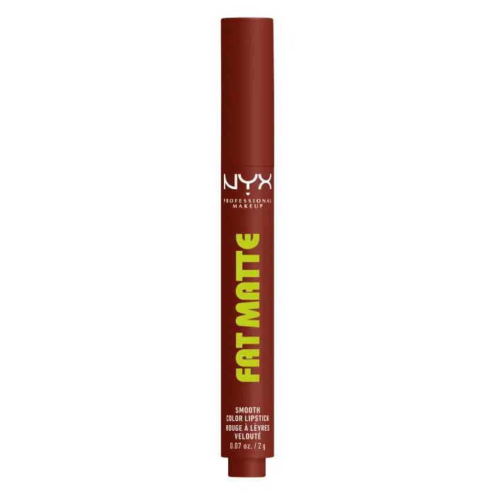 NYX Professional Makeup Fat Matte Smooth Color Lipstick 07 Cocoa Cuddles 2g - Rossetto mat