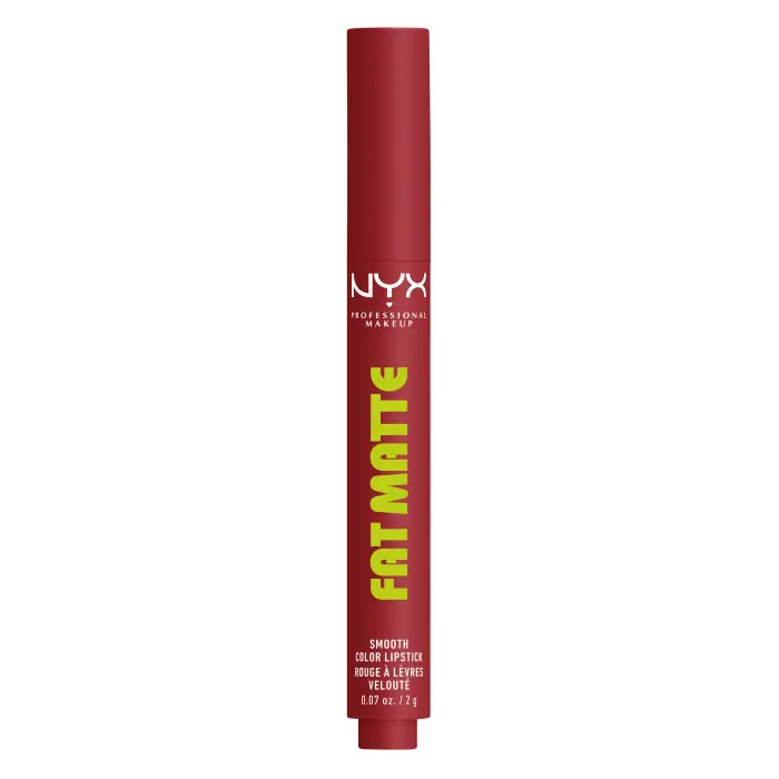 NYX Professional Makeup Fat Matte Smooth Color Lipstick 09 Mauve Cloud 2g - Rossetto mat