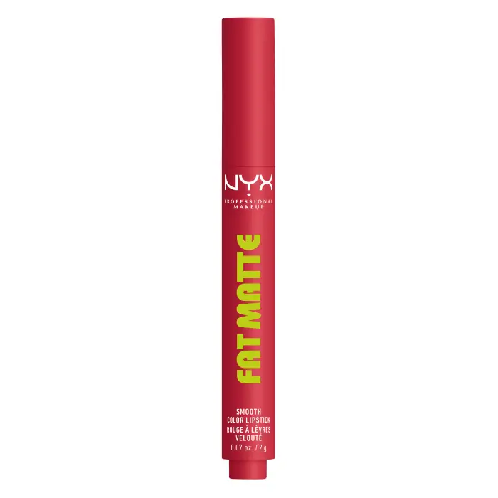 NYX Professional Makeup Fat Matte Smooth Color Lipstick 10 Flamingo Feather 2g - Rossetto mat