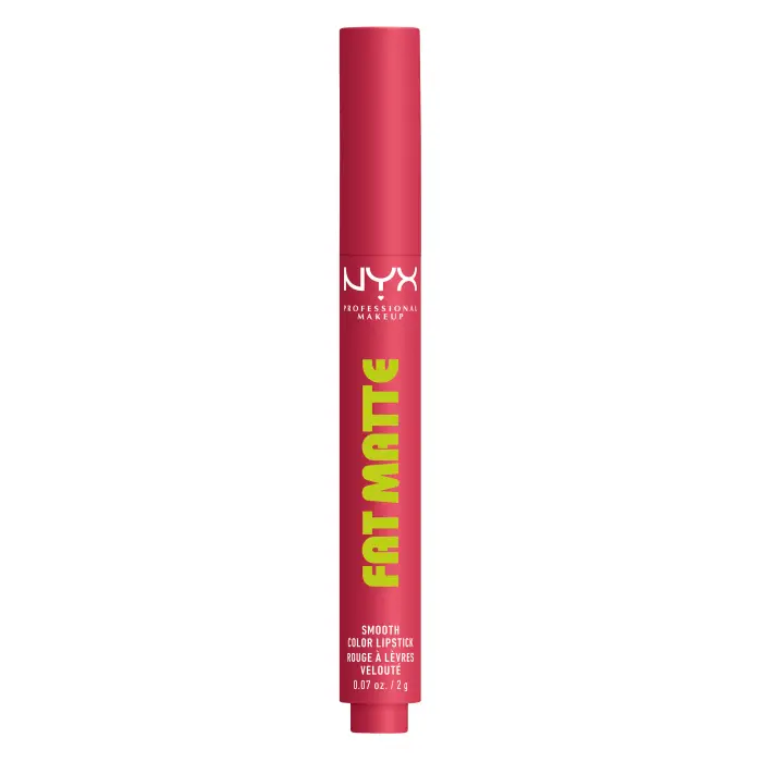 NYX Professional Makeup Fat Matte Smooth Color Lipstick 11 Pink Puff 2g - Rossetto mat