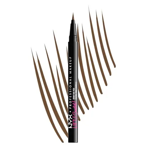 NYX PROFESSIONAL MAKEUP Lift And Snatch Penna Sopracciglia, A prova di sbavature, No transfer, Brunette