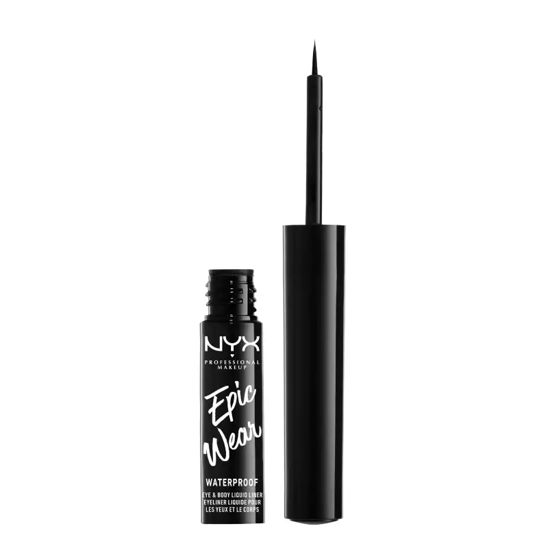 NYX Professional Makeup Occhi Epic Wear Waterproof Eye & Body Liquid Liner Black - Eyeliner