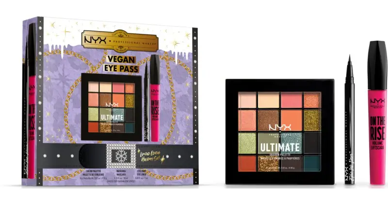 Nyx Vegan Pass occhi Edizione Limitata Set 3 Pezzi