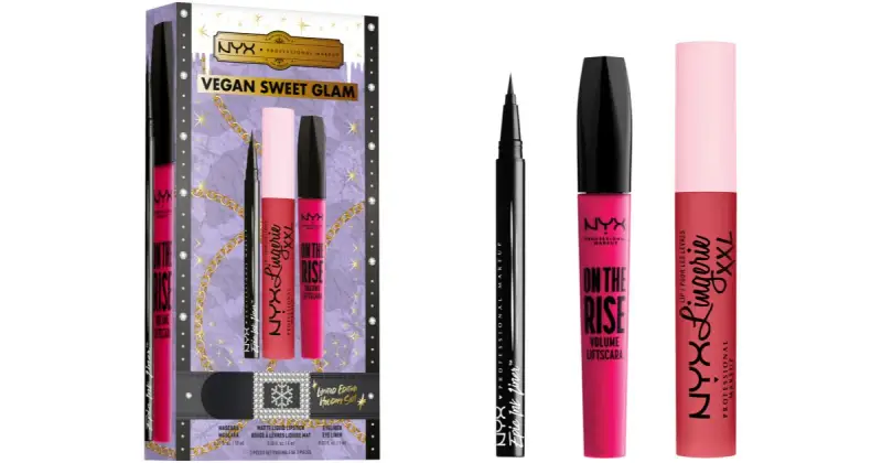 Nyx Vegan Sweet Glam Limited Edition Set 3 Pezzi