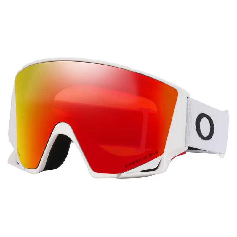 Oakley MASCHERA FLOW M PRIZM™ TORCH Bianco