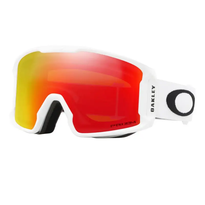 Oakley MASCHERA LINE MINER M PRIZM™ TORCH Bianco