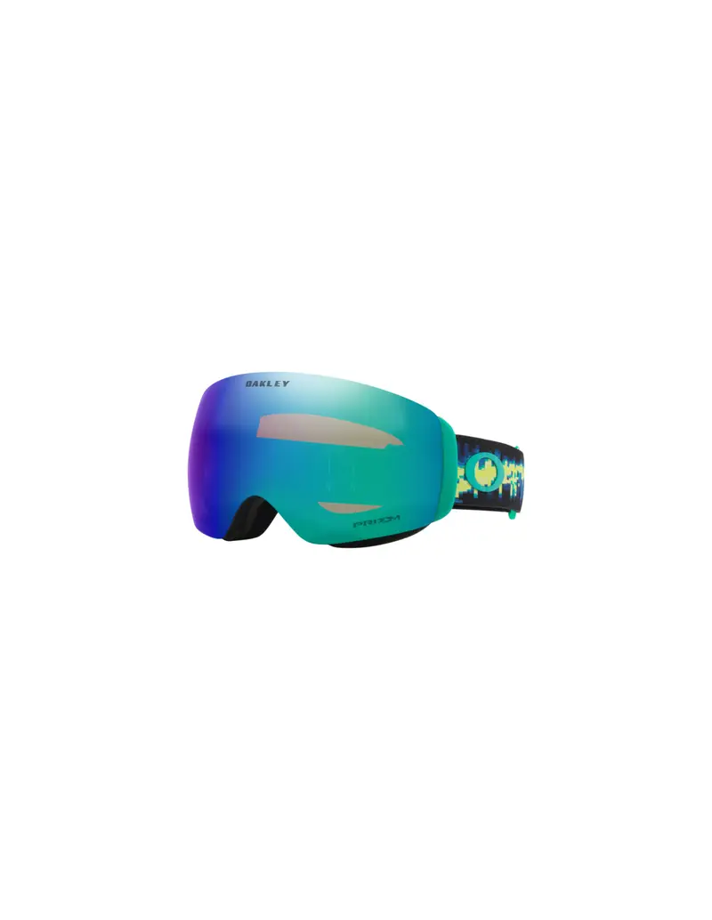 Oakley SALDI Maschera da sci Flight Deck M 7064-F0 Celeste Sound Wave Prizm Snow Argon Iridium