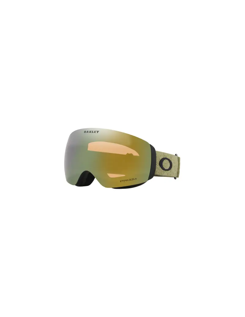 Oakley SALDI Maschera da sci Flight Deck M 7064-F4 Fern Cell Prizm Snow Sage Gold Iridium