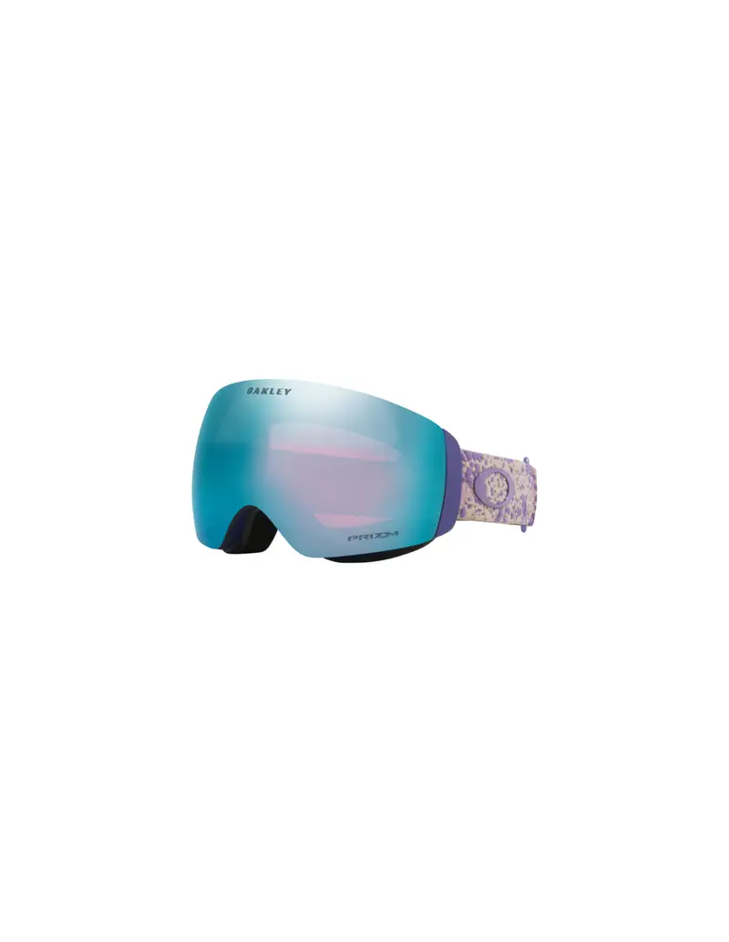Oakley SALDI Maschera da sci Flight Deck M 7064-F5 Lilac CellPrizm Snow Sapphire Iridium
