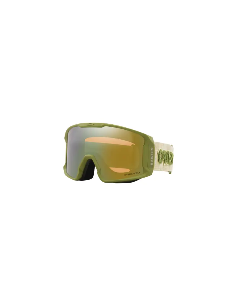 Oakley SALDI Maschera da sci Line Miner L 7070-G7 Sage Kotsenburg Signature Prizm Snow Sage Gold Iridium