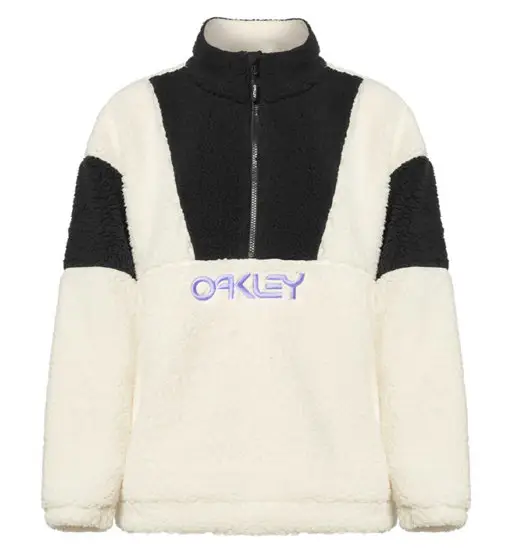 Oakley TNP Ember Half Zip RC - felpa in pile - donna White
