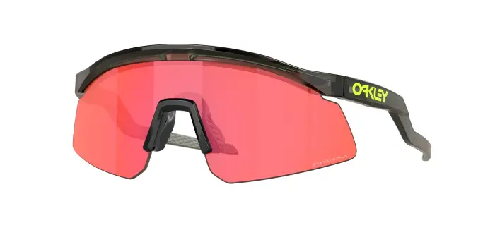 Oakley Uomo OO9229 HYDRA 922916 Occhiali da sole O_Matter Verde Rosso Maschera Normale Prizm