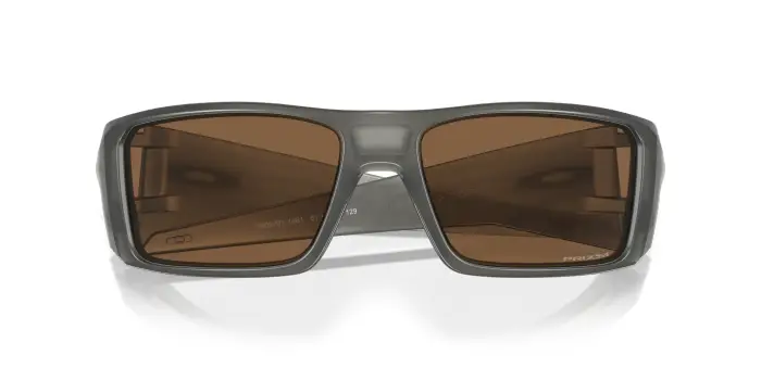 Oakley Uomo OO9231 HELIOSTAT 923116 Occhiali da sole O_Matter Grigio Rame Squadrata Normale Prizm