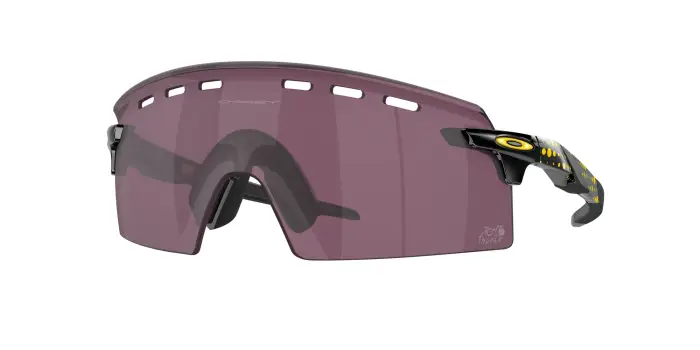 Oakley Uomo OO9235 ENCODER STRIKE VENTED 923517 Occhiali da sole O_Matter Nero Grigio Maschera Normale