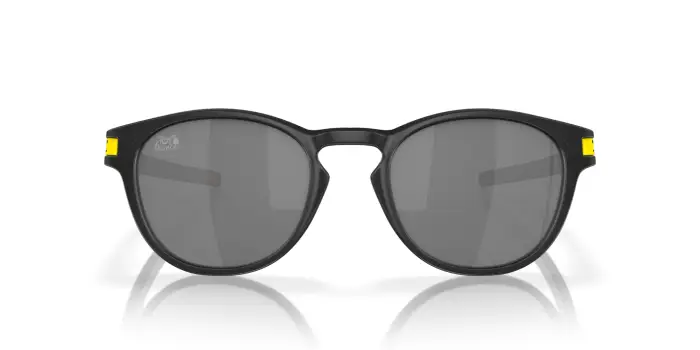 Oakley Uomo OO9265 LATCH 926569 Occhiali da sole O_Matter Nero Grigio Rotonda Normale Prizm