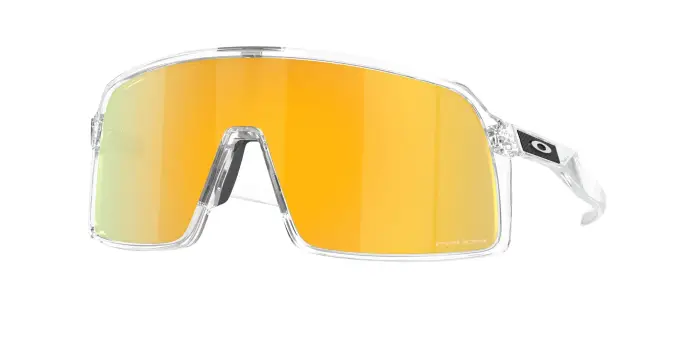 Oakley Uomo OO9406 SUTRO 9406B5 Occhiali da sole O_Matter Trasparente Oro Maschera Normale
