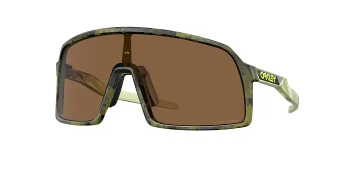 Oakley Uomo OO9462 SUTRO S 946211 Occhiali da sole O_Matter Verde Bronzo Maschera Normale